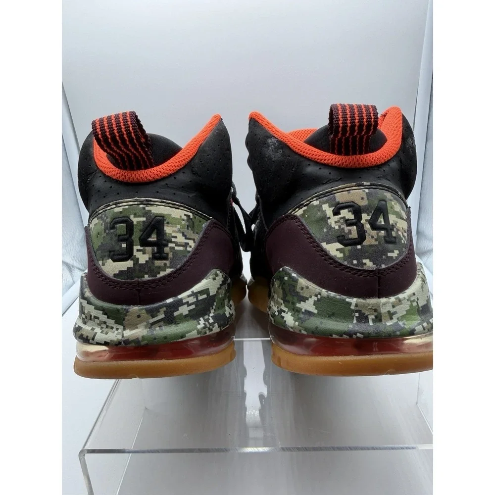 Nike Size 10.5  Air Max Bo Jax Premium Camo High Top Sneakers 654479-001 * Read*